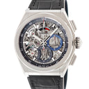 腕時計 ゼニス ZENITH デファイ エルプリメロ 21 44mm 95.9000.9004/78.R582 自動巻き メンズ OH済 スケルトン クロノグラフ