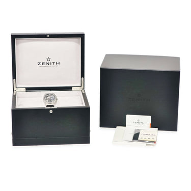 腕時計 ゼニス ZENITH デファイ エルプリメロ 21 44mm 95.9000.9004/78.R582 自動巻き メンズ OH済 スケルトン クロノグラフ