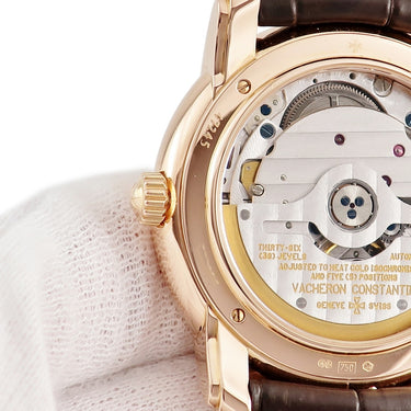 腕時計 ヴァシュロン・コンスタンタン VACHERON CONSTANTIN パトリモニー 31カウントダウン 47245/000R-8775 自動巻き メンズ PG アイボリー