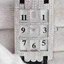 腕時計 ハリーウィンストン Harry Winston アヴェニュー AVEQHM00WW007 クオーツ メンズ K18WG 純正ダイヤ ホワイト スクエア グリッド
