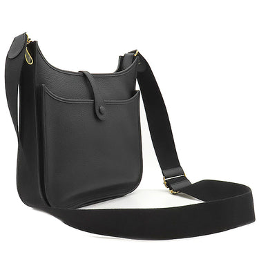 エルメス HERMES エヴリン3 PM ブラック トリヨンクレマンス ショルダーバッグ ゴールド金具 黒