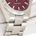 腕時計 ロレックス ROLEX デイデイト 36 チェリー 118239 自動巻き メンズ メーカーOH済 Z番 K18WG無垢 赤 オイスターブレス