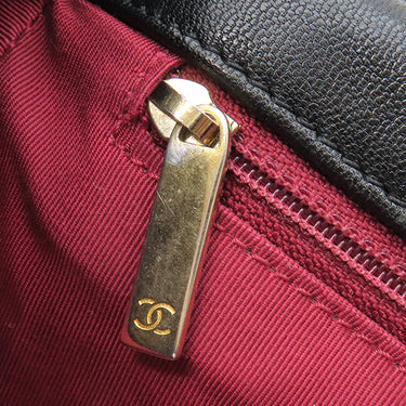 シャネル CHANEL シャネル 19 チェーンショルダー AS1160 ブラック ラムスキン ショルダーバッグ ゴールド金具 黒 ココマーク