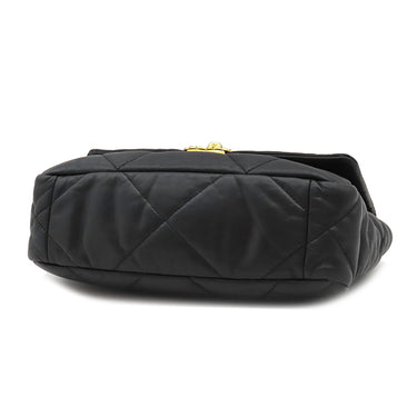 シャネル CHANEL シャネル 19 チェーンショルダー AS1160 ブラック ラムスキン ショルダーバッグ ゴールド金具 黒 ココマーク