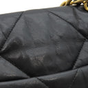 シャネル CHANEL シャネル 19 チェーンショルダー AS1160 ブラック ラムスキン ショルダーバッグ ゴールド金具 黒 ココマーク