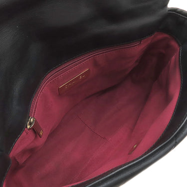 シャネル CHANEL シャネル 19 チェーンショルダー AS1160 ブラック ラムスキン ショルダーバッグ ゴールド金具 黒 ココマーク