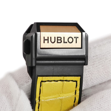 腕時計 ウブロ HUBLOT ビッグバン ウニコ キングゴールド レインボー 411.OX.9910.LR.0999 自動巻き メンズ K18KG無垢 マルチカラー