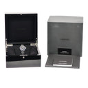 腕時計 シャネル CHANEL J12 38mm H2308 クオーツ メンズ 純正ダイヤ 純正ブルーサファイア 黒 ブラック セラミック デイト 750 K18 WG