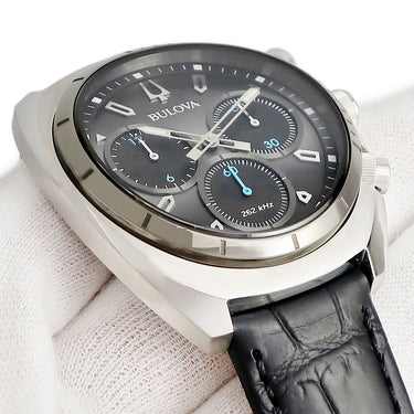 腕時計 ブローバ BULOVA カーブ スポーツ 98A155 クオーツ メンズ クロノグラフ ブラック 黒 スモールセコンド