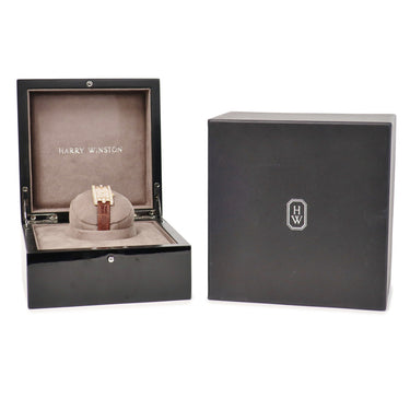 腕時計 ハリーウィンストン Harry Winston アヴェニュー クラシック エリプティック AVEQHM21RR112 クオーツ レディース K18RG 純正ダイヤ