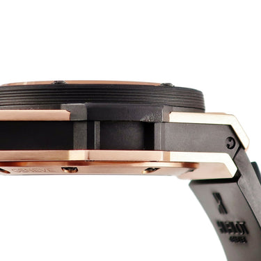 腕時計 ウブロ HUBLOT キングパワー パワーリザーブ キングゴールド ダイヤモンド 709.OX.1780.RX.1104 自動巻き メンズ K18KG×Ti