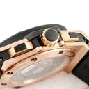 腕時計 ウブロ HUBLOT キングパワー パワーリザーブ キングゴールド ダイヤモンド 709.OX.1780.RX.1104 自動巻き メンズ K18KG×Ti