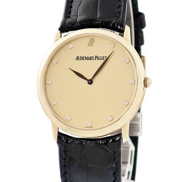 腕時計 オーデマピゲ AUDEMARS PIGUET ジュール オーデマ ウルトラスリム 14894BA/O/0002 手巻き メンズ K18YG無垢 純正ダイヤ ヴィンテージ