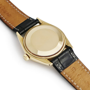 腕時計 ロレックス ROLEX オイスターパーペチュアル 1022 自動巻き メンズ 13番台 K18YG無垢 ヴィンテージ フィレンツェ仕上げ