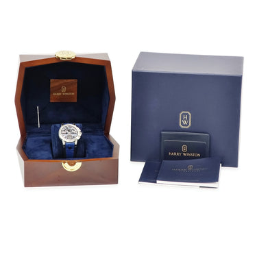 腕時計 ハリーウィンストン Harry Winston オーシャン プロジェクト Z16 OCEACC42ZZ001 自動巻き メンズ ザリウム トリプルカレンダー 限定