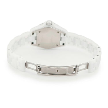 腕時計 シャネル CHANEL J12 29mm H2572 クオーツ レディース 白 ホワイト 純正ダイヤ シェル アラビア