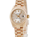 腕時計 ロレックス ROLEX デイトジャスト 26 179175G K番 自動巻き レディース K番 K18エバーローズゴールド無垢 純正ダイヤ