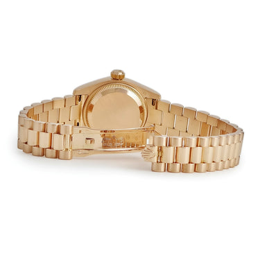 腕時計 ロレックス ROLEX デイトジャスト 26 179175G K番 自動巻き レディース K番 K18エバーローズゴールド無垢 純正ダイヤ