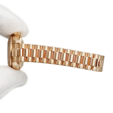 腕時計 ロレックス ROLEX デイトジャスト 26 179175G K番 自動巻き レディース K番 K18エバーローズゴールド無垢 純正ダイヤ