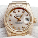 腕時計 ロレックス ROLEX デイトジャスト 26 179175G K番 自動巻き レディース K番 K18エバーローズゴールド無垢 純正ダイヤ