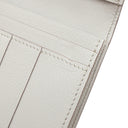 エルメス HERMES ベアンスフレ ベトン アリゲーター 長財布 ゴールド金具 オフホワイト 二つ折り財布 マット