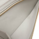 エルメス HERMES ベアンスフレ ベトン アリゲーター 長財布 ゴールド金具 オフホワイト 二つ折り財布 マット