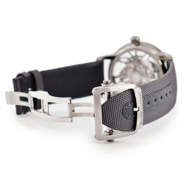 腕時計 ジャケ・ドロー Jaquet Droz グランセコンド スケルトン J003525542 自動巻き メンズ 新品同様 プラズマセラミック グランセコンド