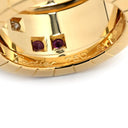 カルティエ Cartier パイエットリング イエローゴールド K18YG ダイヤモンド サファイア #51(JP11) リング 指輪 18K 750 YG ダイヤ サファイア 11号