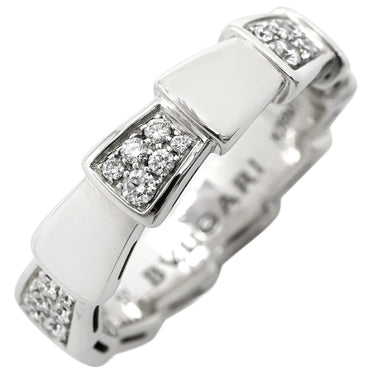 ブルガリ BVLGARI セルペンティ ヴァイパー ダイヤモンド ホワイトゴールド K18WG ダイヤモンド #57(JP17) リング 指輪 750 18K WG 16号
