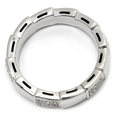 ブルガリ BVLGARI セルペンティ ヴァイパー ダイヤモンド ホワイトゴールド K18WG ダイヤモンド #57(JP17) リング 指輪 750 18K WG 16号