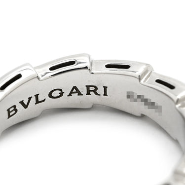 ブルガリ BVLGARI セルペンティ ヴァイパー ダイヤモンド ホワイトゴールド K18WG ダイヤモンド #57(JP17) リング 指輪 750 18K WG 16号