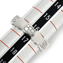 ブルガリ BVLGARI セルペンティ ヴァイパー ダイヤモンド ホワイトゴールド K18WG ダイヤモンド #57(JP17) リング 指輪 750 18K WG 16号