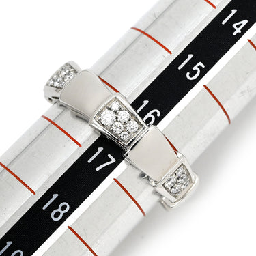 ブルガリ BVLGARI セルペンティ ヴァイパー ダイヤモンド ホワイトゴールド K18WG ダイヤモンド #57(JP17) リング 指輪 750 18K WG 16号