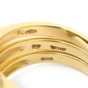 ブルガリ BVLGARI イエローゴールド×ホワイトゴールド K18YG K18WG リング 指輪 BVLGARI K18YG×WG コンビ Au750 18金 ヴィンテージ 10号