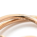 エルメス HERMES アルバーティン シェーヌダンクル ブラックパール ダイヤモンド ピンクゴールド K18PG ダイヤモンド ブラックパール #53 リング 指輪 ピンクゴールド 750 シャンドラ 13号