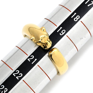 カルティエ Cartier パンテール ドゥ カルティエ リング スモールモデル B4230100 ピンクゴールド K18YG オニキス ツァボライト #61(JP21) リング 指輪 パンサー 750 18K 20号