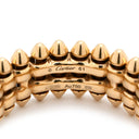 カルティエ Cartier クラッシュ ドゥ カルティエ ダブル B4237800 ローズゴールド K18PG #61(JP21) リング 指輪 ピンクゴールド 2ロウ 750 17.5号