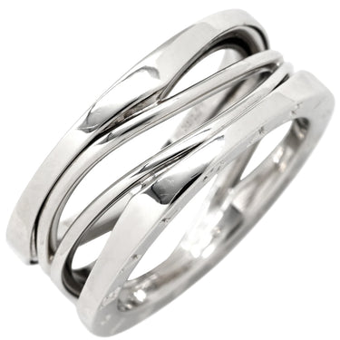 ブルガリ BVLGARI ビーゼロワン B-zero1 レジェンド 3バンドリング ホワイトゴールド K18WG #61 リング 指輪 BVLGARI Au750 18金 WG 20.5号