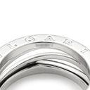 ブルガリ BVLGARI ビーゼロワン B-zero1 レジェンド 3バンドリング ホワイトゴールド K18WG #61 リング 指輪 BVLGARI Au750 18金 WG 20.5号