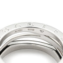 ブルガリ BVLGARI ビーゼロワン B-zero1 レジェンド 3バンドリング ホワイトゴールド K18WG #61 リング 指輪 BVLGARI Au750 18金 WG 20.5号