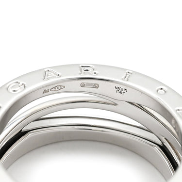 ブルガリ BVLGARI ビーゼロワン B-zero1 レジェンド 3バンドリング ホワイトゴールド K18WG #61 リング 指輪 BVLGARI Au750 18金 WG 20.5号