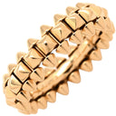 カルティエ Cartier クラッシュ ドゥ カルティエ SM ピンクゴールド K18PG #50(JP10) リング 指輪 750 PG CLASH DE CARTIER スタッズ 9.5号