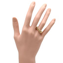 カルティエ Cartier クラッシュ ドゥ カルティエ SM ピンクゴールド K18PG #50(JP10) リング 指輪 750 PG CLASH DE CARTIER スタッズ 9.5号