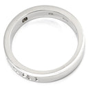 ブルガリ BVLGARI ブルガリブルガリ ダブルロゴ ホワイトゴールド K18WG ダイヤモンド リング 指輪 18K 750AU 1Pダイヤモンド 21号