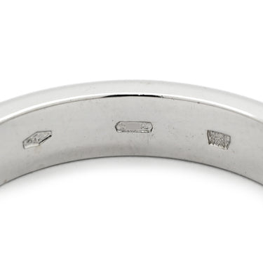 ブルガリ BVLGARI ブルガリブルガリ ダブルロゴ ホワイトゴールド K18WG ダイヤモンド リング 指輪 18K 750AU 1Pダイヤモンド 21号