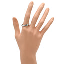 ブルガリ BVLGARI ブルガリブルガリ ダブルロゴ ホワイトゴールド K18WG ダイヤモンド リング 指輪 18K 750AU 1Pダイヤモンド 21号