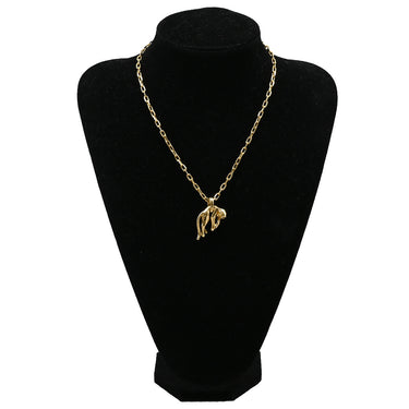 カルティエ Cartier パンテール ドゥ カルティエ パンサー イエローゴールド K18YG ネックレス Cartier Au750 18K 豹モチーフ