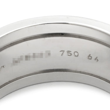 カルティエ Cartier C2リング LM ホワイトゴールド K18WG #64(JP24) リング 指輪 Cドゥ 2C 750 18K 18金 22.5号