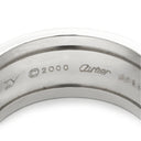 カルティエ Cartier C2リング LM ホワイトゴールド K18WG #64(JP24) リング 指輪 Cドゥ 2C 750 18K 18金 22.5号
