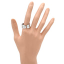 カルティエ Cartier C2リング LM ホワイトゴールド K18WG #64(JP24) リング 指輪 Cドゥ 2C 750 18K 18金 22.5号